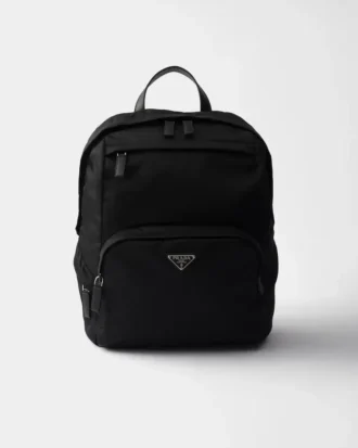 Mochila de Re-Nylon y piel Saffiano