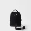 Mochila de Re-Nylon y piel Saffiano Mochila de Re-Nylon y piel Saffiano