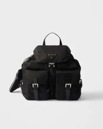 Mochila mediana de Re-Nylon con bolsillo