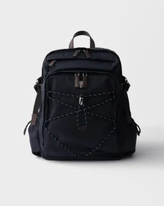 Mochila Prada Speedrock de Re-Nylon y piel