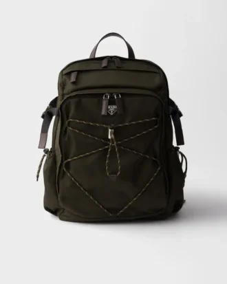 Mochila Prada Speedrock de Re-Nylon y piel