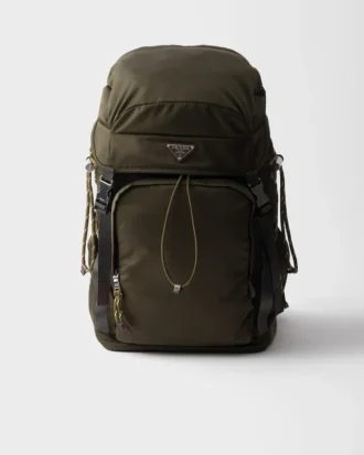 Mochila Prada Speedrock de Re-Nylon y piel
