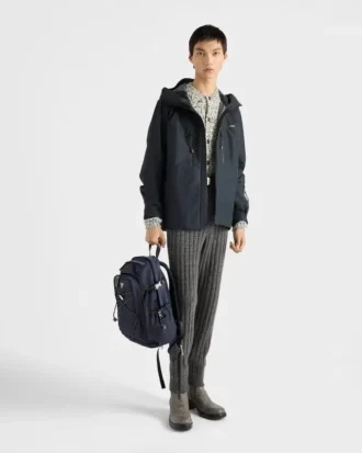 Mochila Prada Speedrock de Re-Nylon y piel