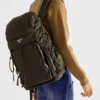 Mochila Prada Speedrock de Re-Nylon y piel Mochila Prada Speedrock de Re-Nylon y piel