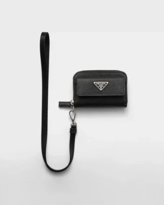 Monedero de piel Saffiano