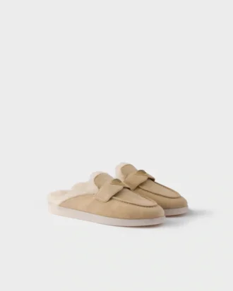 Mules de ante y piel de oveja