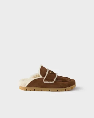 Mules de ante y piel de oveja