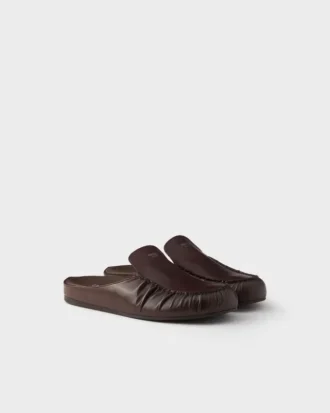 Mules de piel