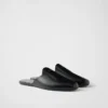 Mules de piel cepillada