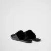 Mules de piel cepillada