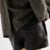 Pantalones cortos de cuero Pantalones cortos de cuero
