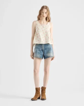 Pantalones cortos vaqueros