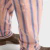 Pantalones de algodón a rayas Pantalones de algodón a rayas