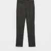 Pantalones de cachemira elástica Pantalones de cachemira elástica