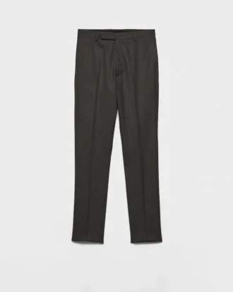 Pantalones de cachemira elástica