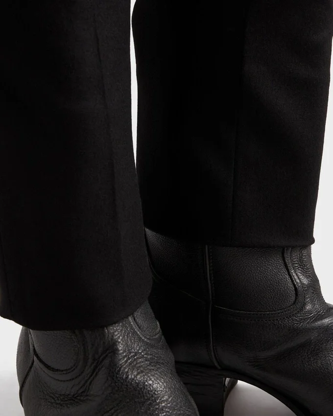 Pantalones de cachemira elástica Pantalones de cachemira elástica