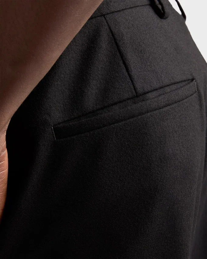 Pantalones de cachemira elástica Pantalones de cachemira elástica