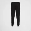 Pantalones de chándal de felpa de algodón con detalles de Re-Nylon Pantalones de chándal de felpa de algodón con detalles de Re-Nylon