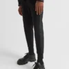 Pantalones de chándal de felpa de algodón con detalles de Re-Nylon Pantalones de chándal de felpa de algodón con detalles de Re-Nylon