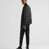 Pantalones de chándal de felpa de algodón con detalles de Re-Nylon Pantalones de chándal de felpa de algodón con detalles de Re-Nylon
