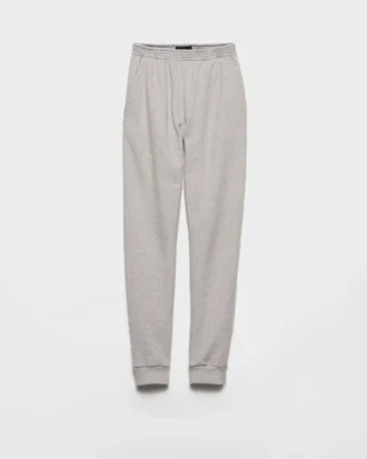 Pantalones de chándal de felpa de algodón
