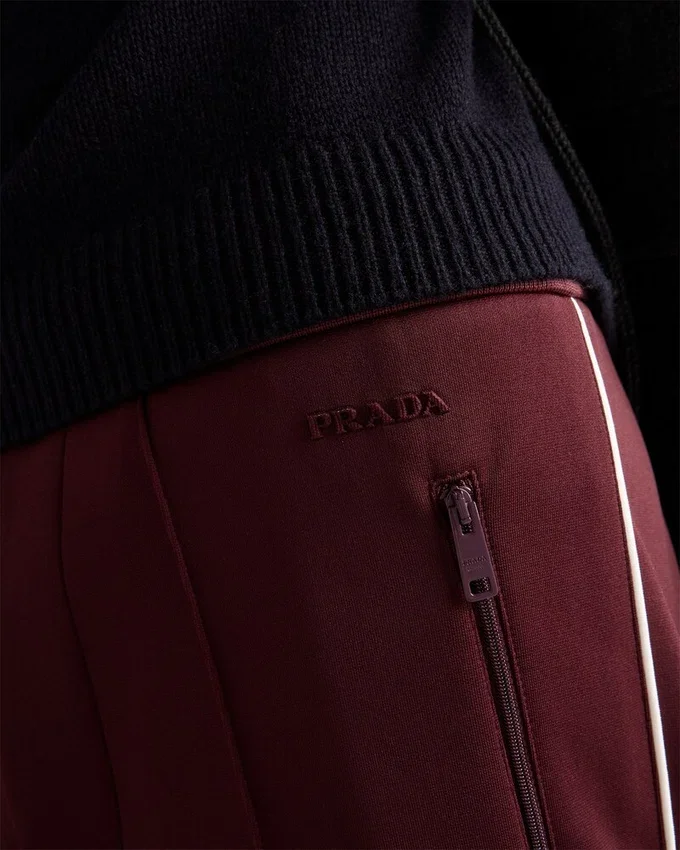 Pantalones de chándal de tejido técnico Pantalones de chándal de tejido técnico