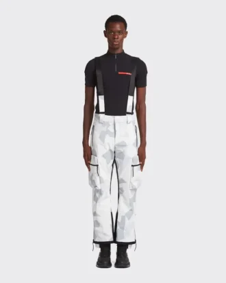 Pantalones de esquí de tejido técnico estampado