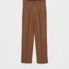Pantalones de lana a rayas Pantalones de lana a rayas