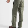 Pantalones de lana de pierna ancha Pantalones de lana de pierna ancha