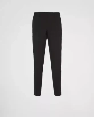 Pantalones de lana elástica ligera