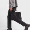 Pantalones de lana elástica ligera Pantalones de lana elástica ligera