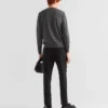 Pantalones de lana elástica ligera Pantalones de lana elástica ligera