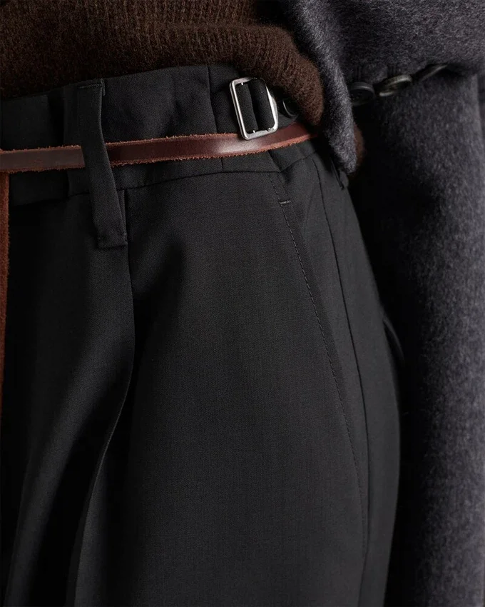Pantalones de lana ligera Pantalones de lana ligera