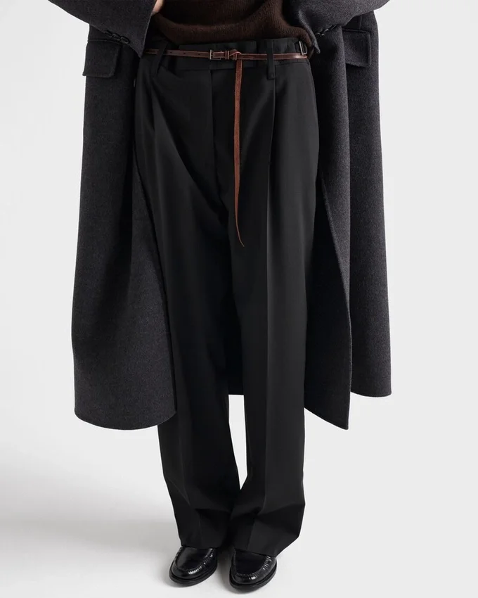 Pantalones de lana ligera Pantalones de lana ligera