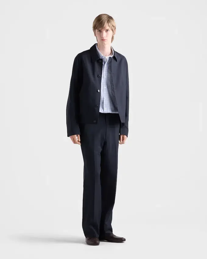 Pantalones de lana y mohair Pantalones de lana y mohair