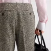 Pantalones de mezcla de lana Pantalones de mezcla de lana