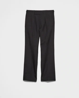 Pantalones de mohair y seda