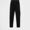 Pantalones de pana de rayas finas Pantalones de pana de rayas finas