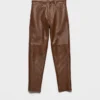 Pantalones de piel napa Pantalones de piel napa