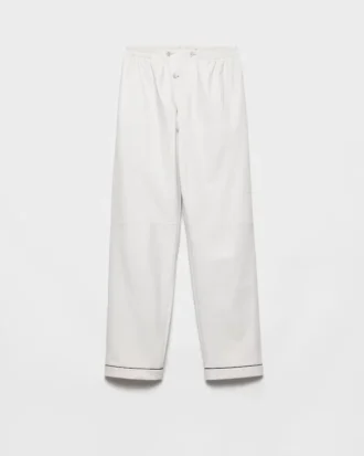 Pantalones de piel napa