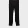 Pantalones de popelín elástico Pantalones de popelín elástico