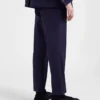 Pantalones de popelín elástico Pantalones de popelín elástico