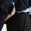 Pantalones de popelín elástico Pantalones de popelín elástico