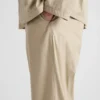 Pantalones de popelín elástico Pantalones de popelín elástico