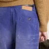 Pantalones de sarga de algodón Pantalones de sarga de algodón