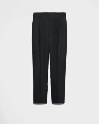 Pantalones de seda