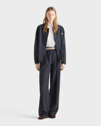 Pantalones de seda lavada
