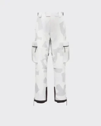 Pantalones de snowboard de tejido técnico estampado Pantalones de snowboard de tejido técnico estampado