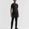 Pantalones de tejido técnico con cinta termosellada Pantalones de tejido técnico con cinta termosellada