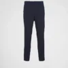 Pantalones de tejido técnico elástico Pantalones de tejido técnico elástico